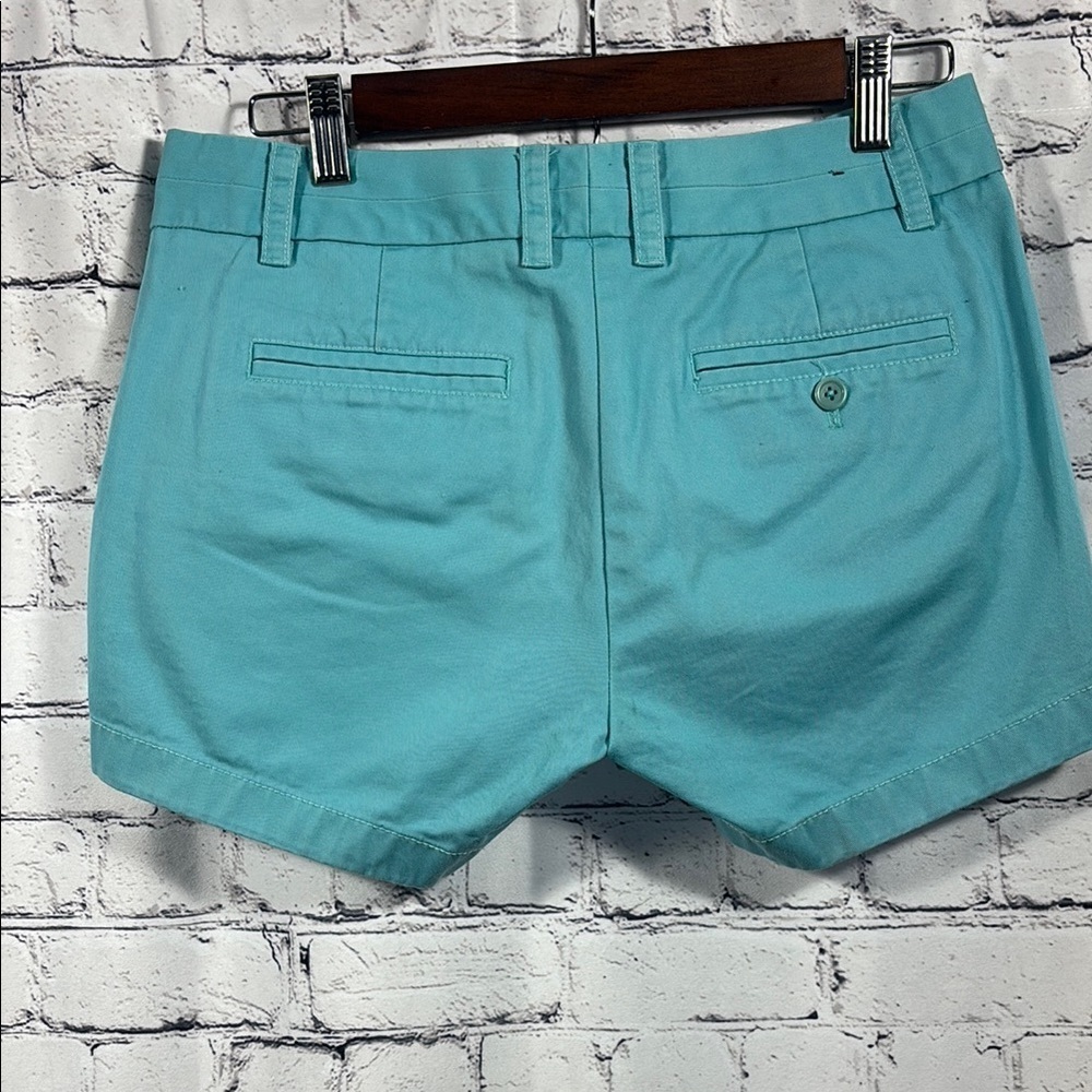 J. Crew Blue Bermuda Shorts Classic Cotton Blend - Picture 2 of 7